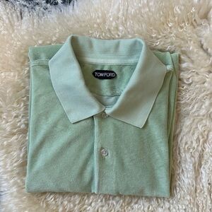 Ford Light Green Men's Polo Shirt